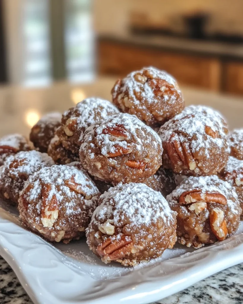 Pecan Pie Balls (No-Bake)