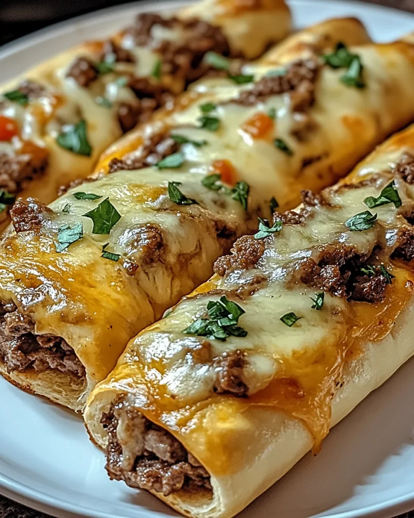 Philly Cheesesteak Stuffed Cheesy Breadsticks