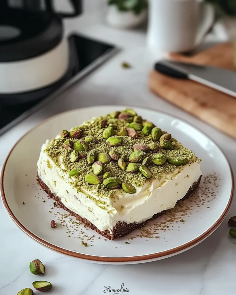 Pistachio Tiramisu