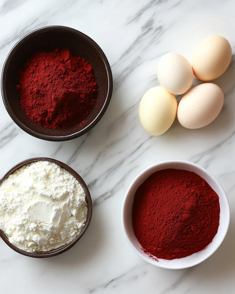 Red Velvet Gooey Butter Cookies
