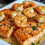 Salmon Shrimp Cajun Cream