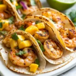 Spicy Shrimp Tacos with Mango Salsa