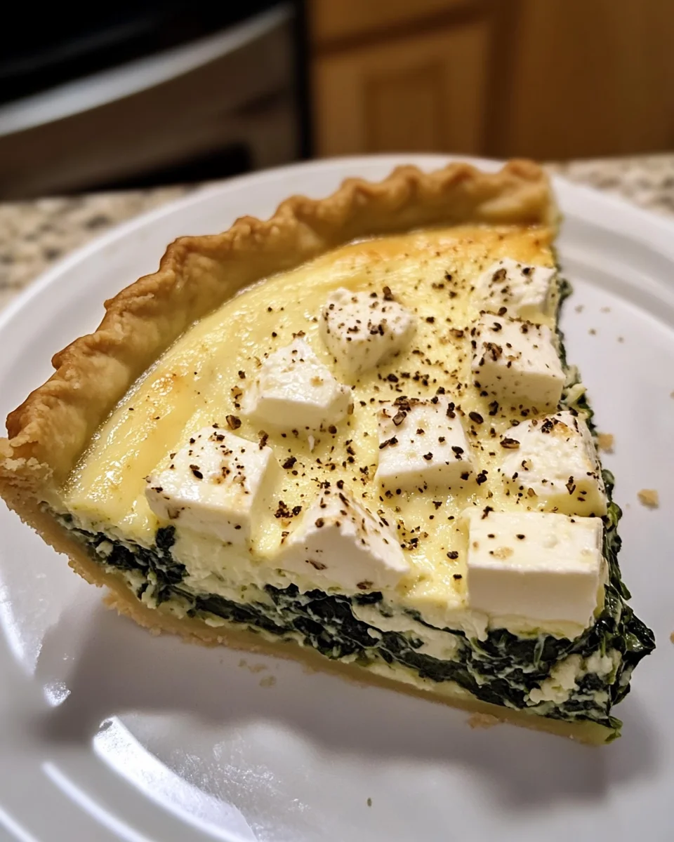 Spinach and Feta Quiche