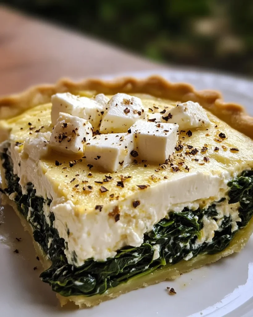 Spinach and Feta Quiche
