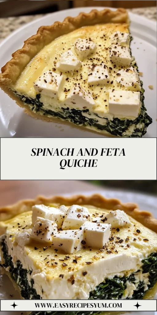 Spinach and Feta Quiche