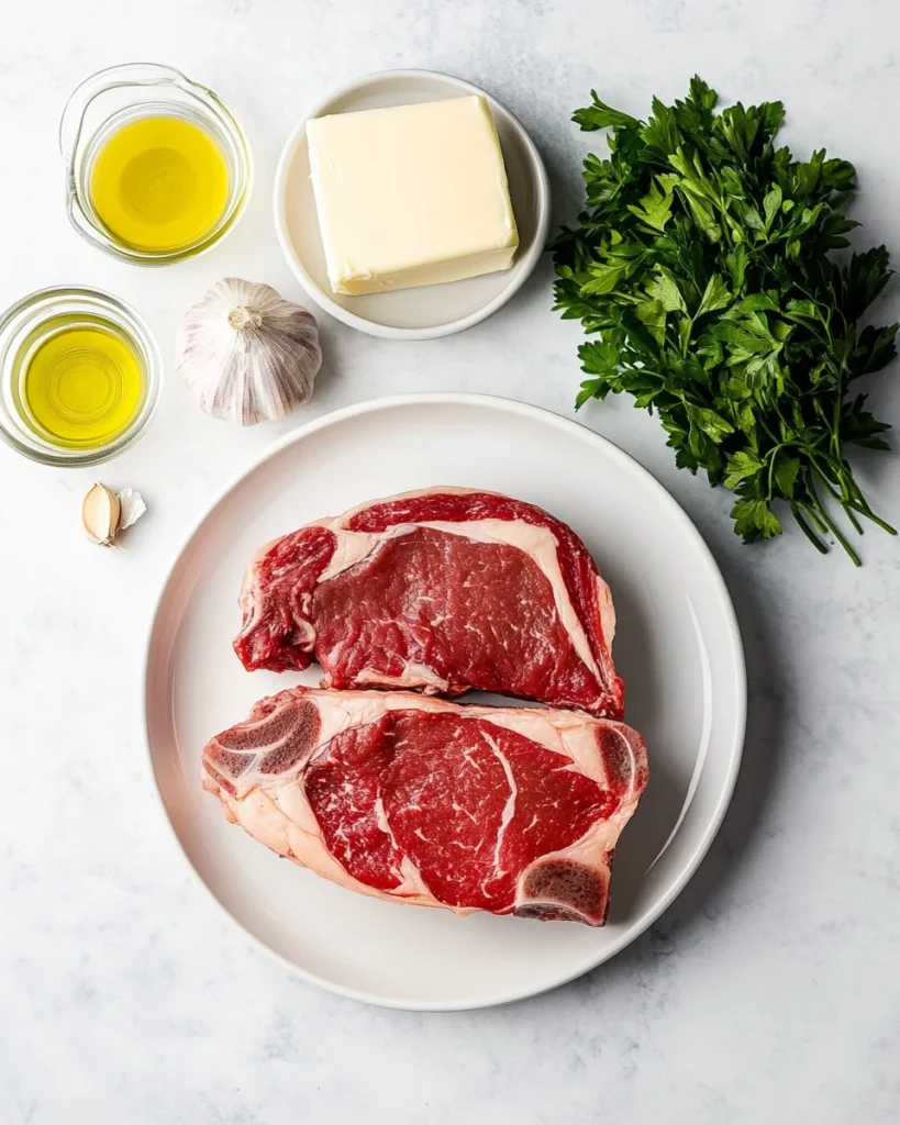 Steak with Creamy Garlic Sauce