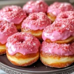 Strawberry Cheesecake Donuts