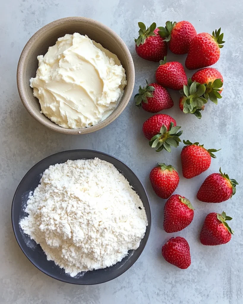 Strawberry Cheesecake Donuts
