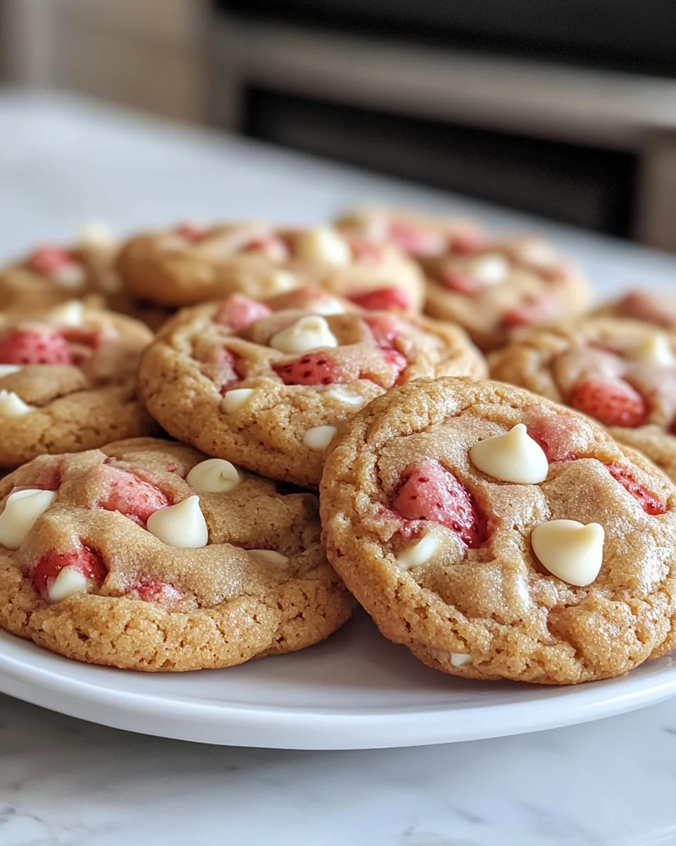 Strawberry Cookies