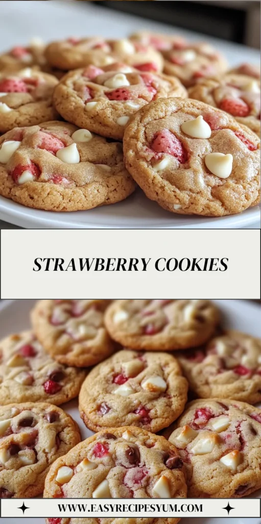 Strawberry Cookies