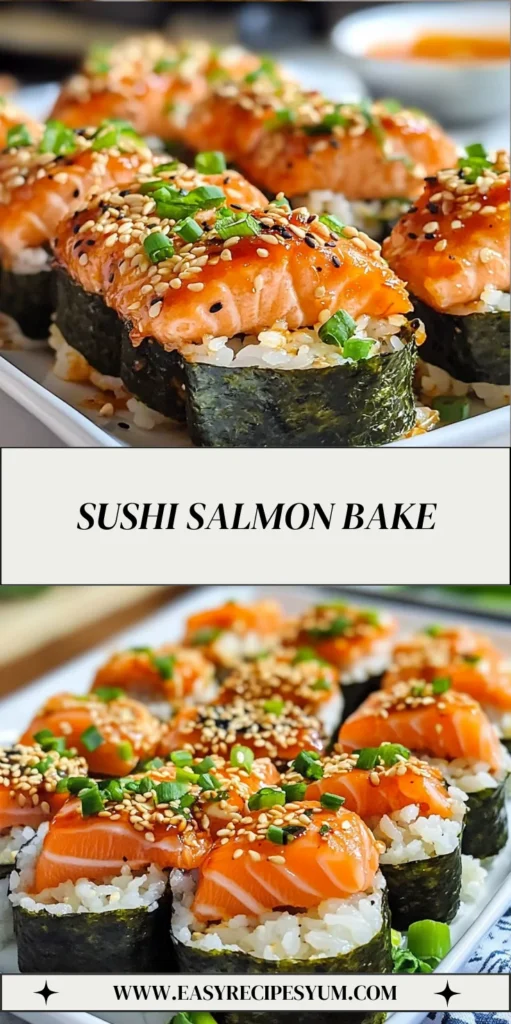 Sushi Salmon Bake