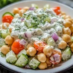 Tzatziki Chickpea Salad