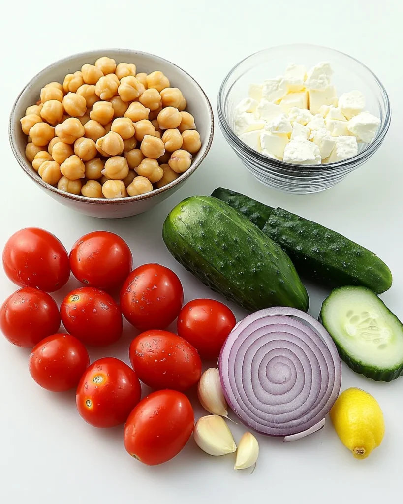 Tzatziki Chickpea Salad