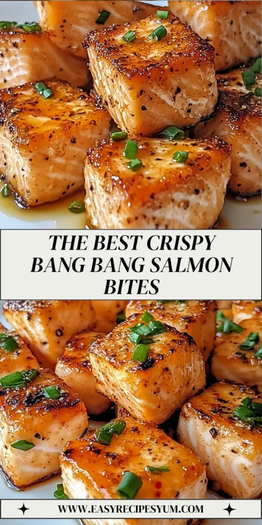 THE BEST CRISPY BANG BANG SALMON BITES