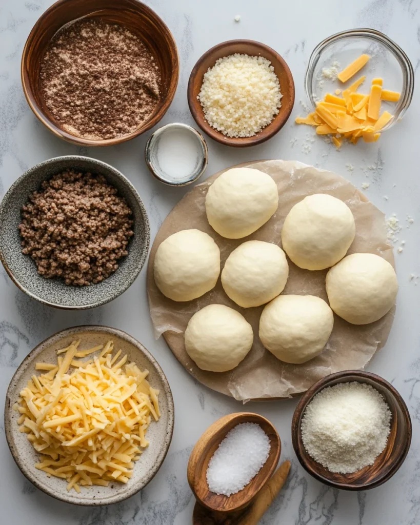 Irresistible Garlic Parmesan Cheeseburger Bombs
