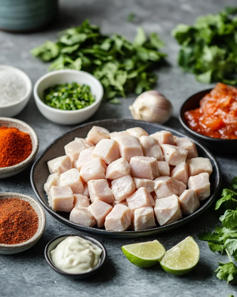 Bang Bang Chicken Skewers