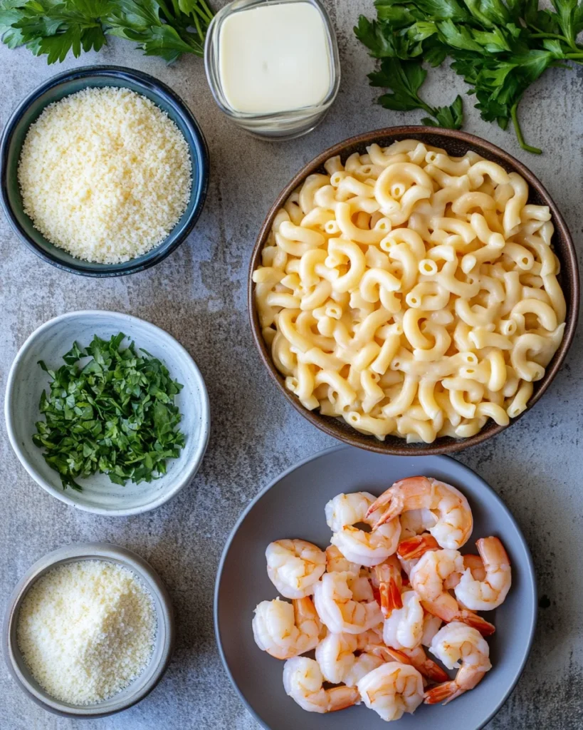Creamy Seafood Mac Cheese