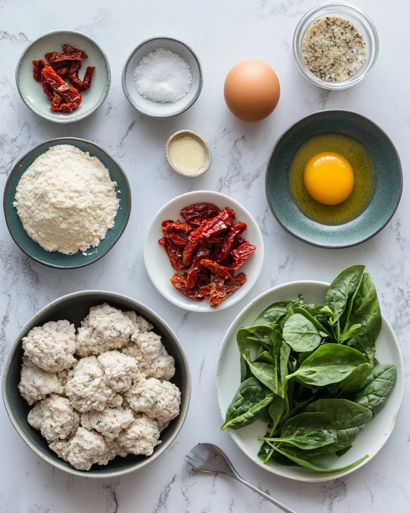 creamy tuscan keto meatballs