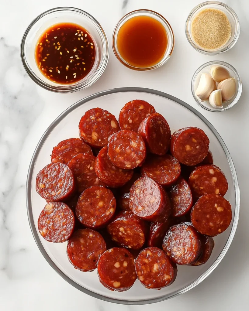 crock pot kielbasa bites