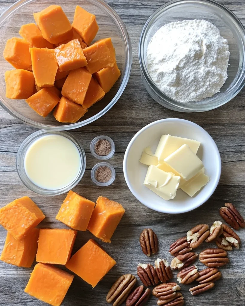 Sweet Potato Cinnamon Roll Cake