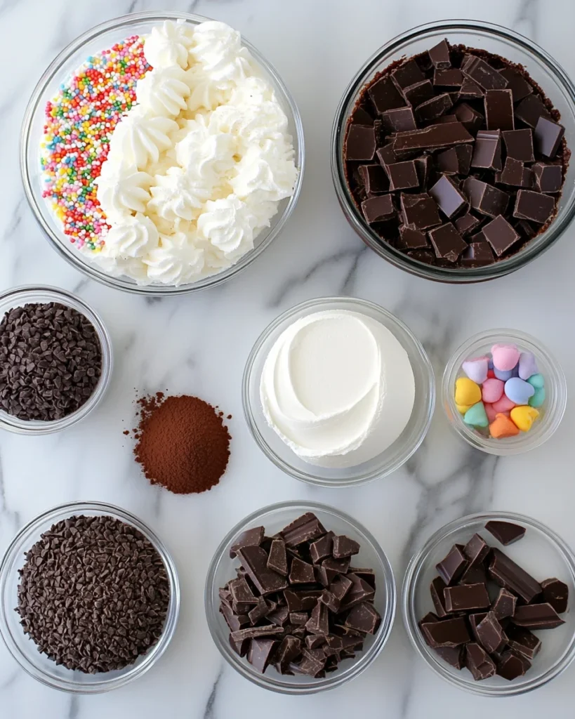 No-Bake Easter Chocolate Pie