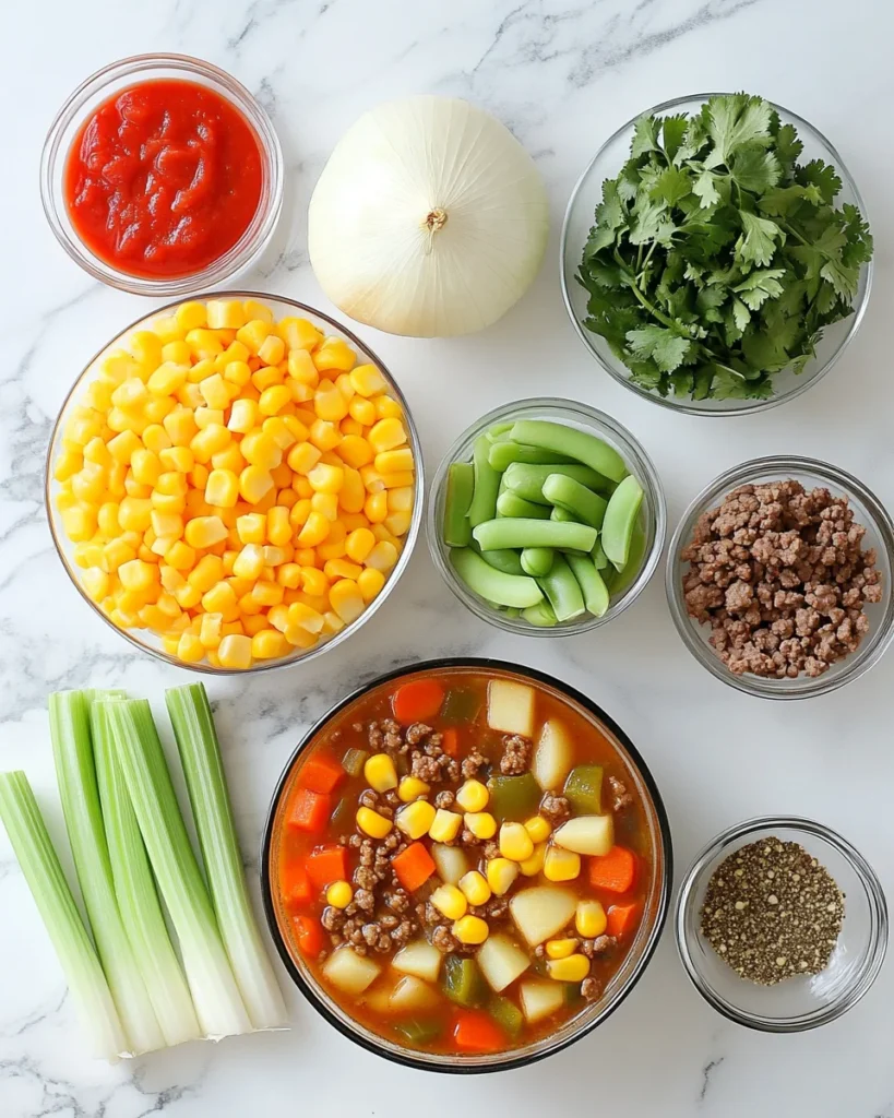 Cowboy Hamburger Soup