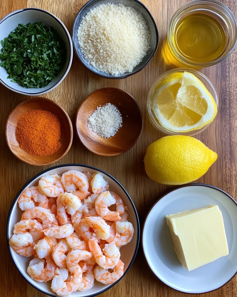 Baked Garlic Parmesan Shrimp