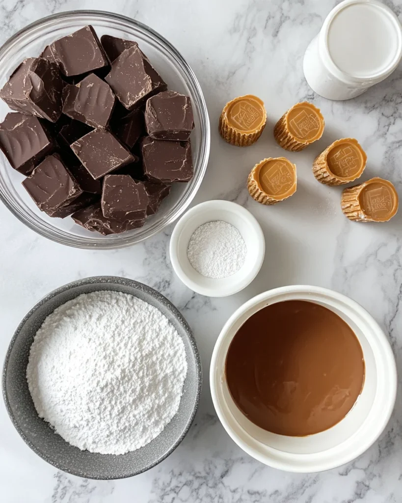 Peanut Butter Cup Chocolate Roll Cake