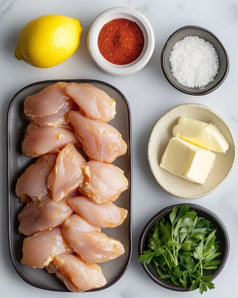 Grilled Chicken Bites with Creamy Garlic Sauce