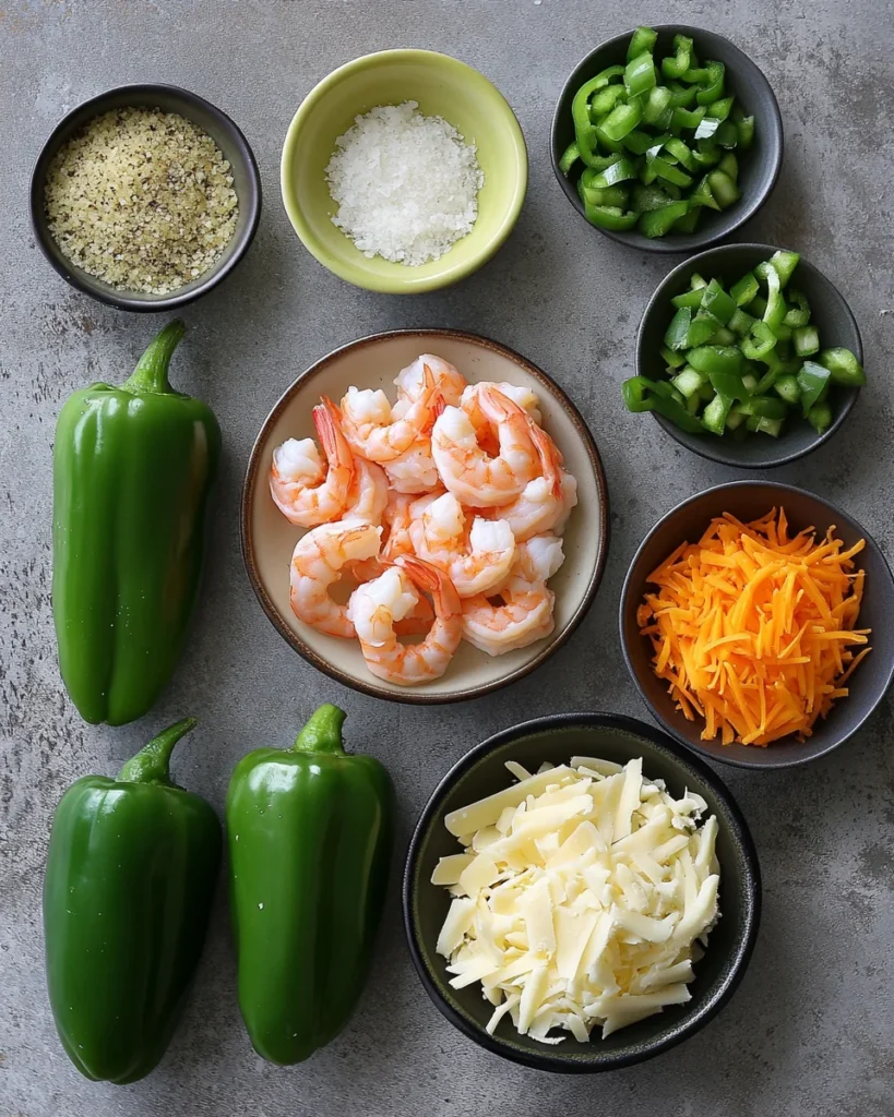 Fiery Cajun Shrimp Stuffed Jalapeños