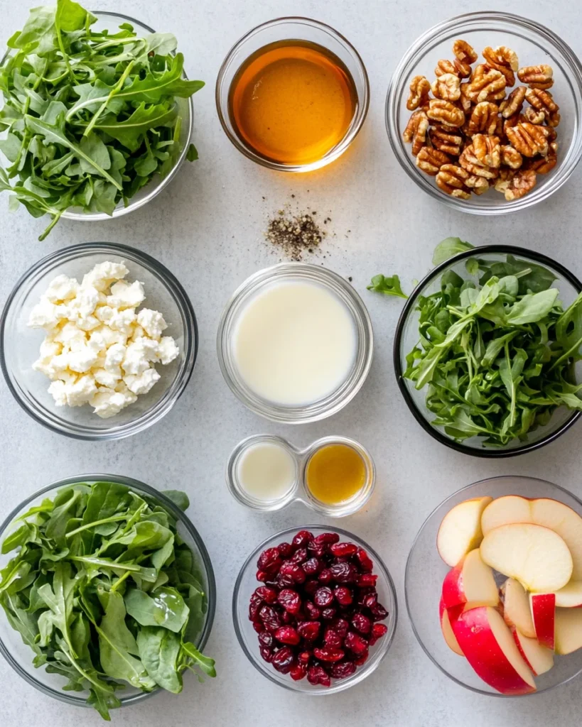 Honeycrisp Apple and Feta Salad