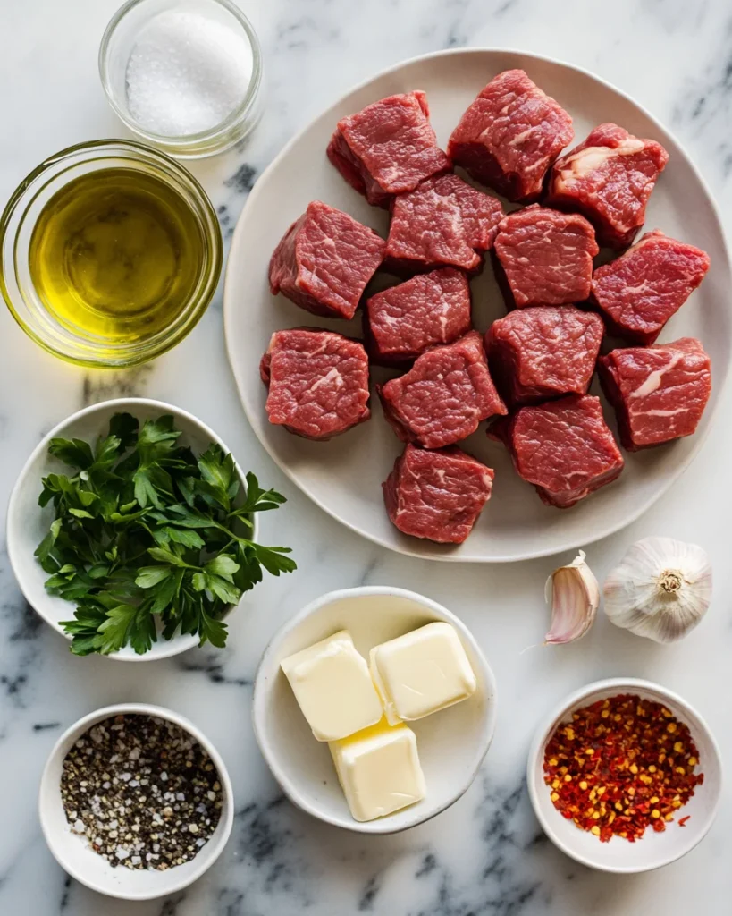 Juicy Garlic Butter Steak Bites