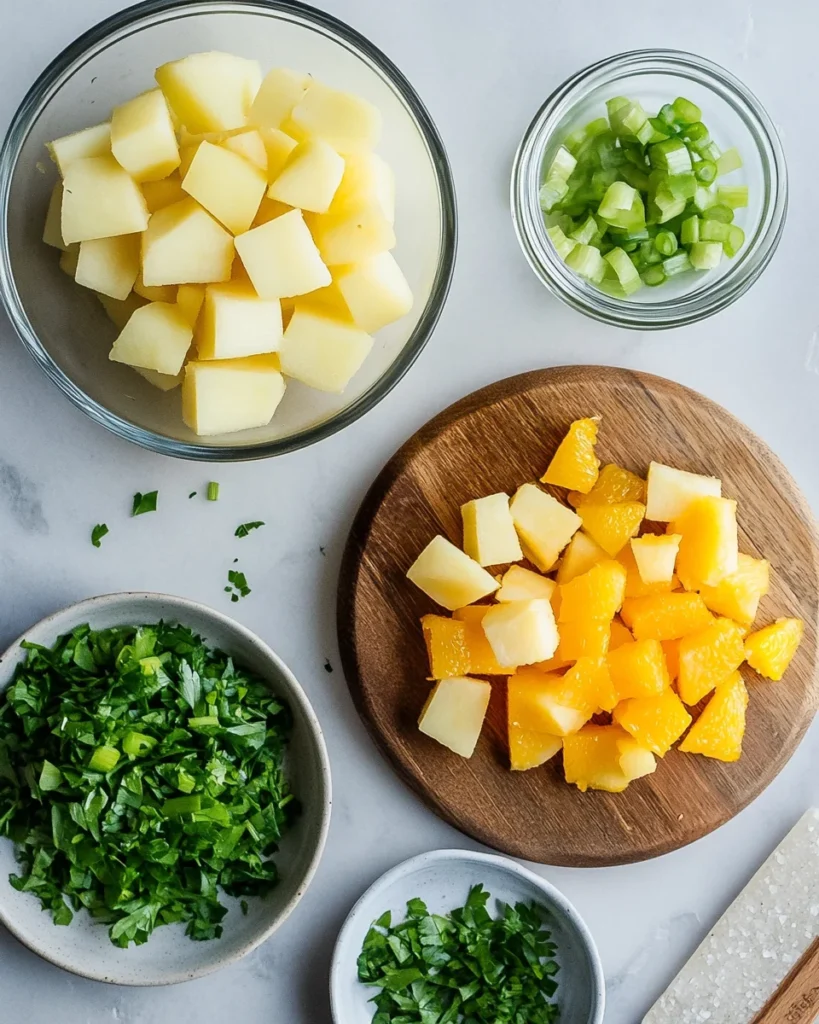 Zesty Orange Potato Salad