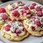 Raspberry Cheesecake Cookies