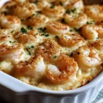 Garlic Shrimp Gratin