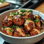 Korean BBQ Meatballs