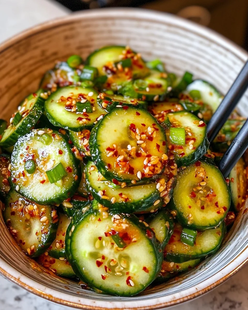 Korean Cucumber Salad