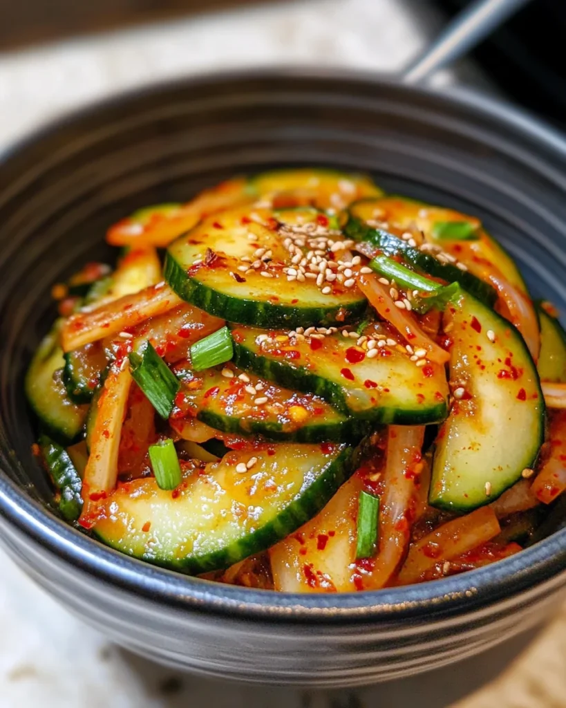 Korean Cucumber Salad