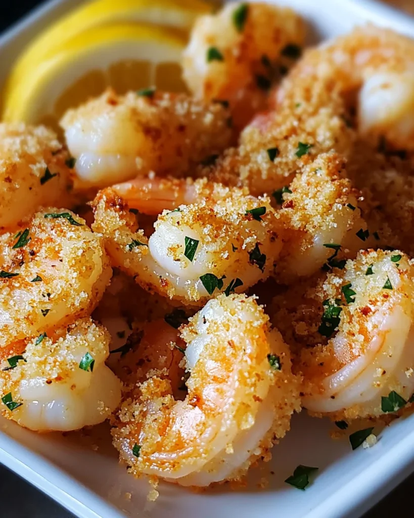 Baked Garlic Parmesan Shrimp