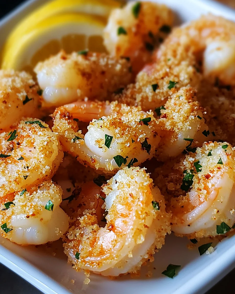 Baked Garlic Parmesan Shrimp