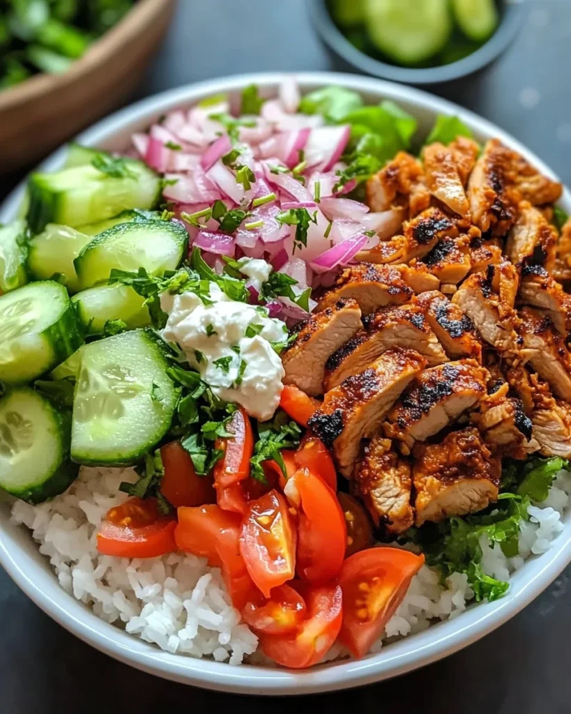 Chicken Shawarma Bowl Recipe