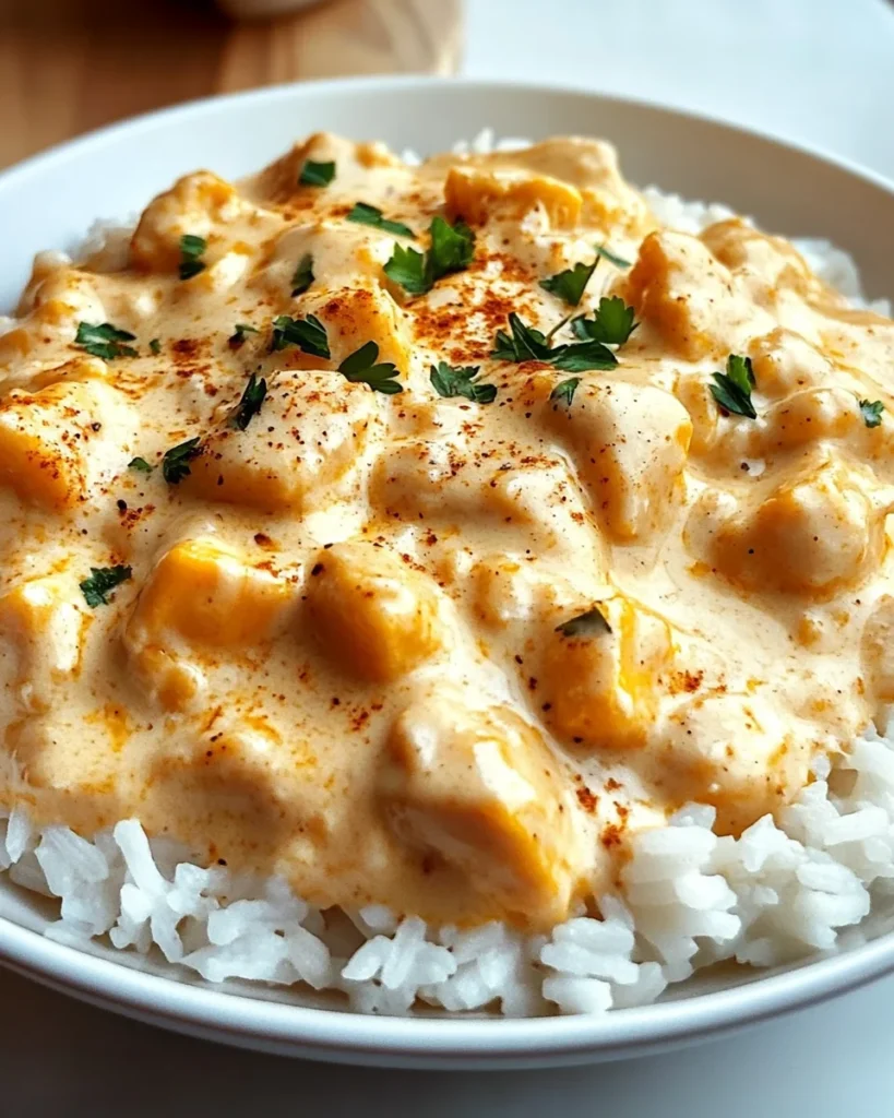 Creamy Smothered Chicken and Rice