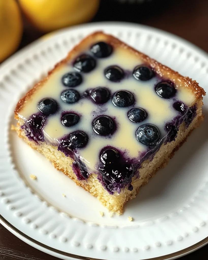 LEMON BLUEBERRY SHEET CAKE: A SUMMERY DELIGHT FOR EVERY OCCASION