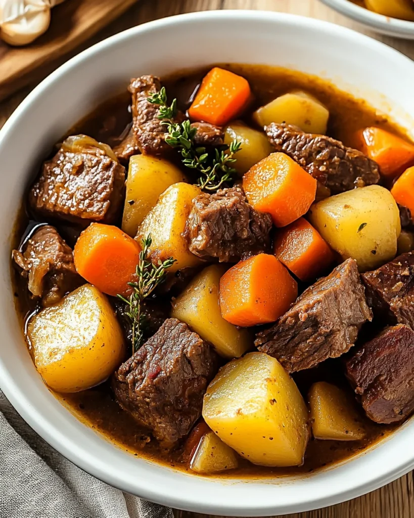 Slow Cooker Beef Stew