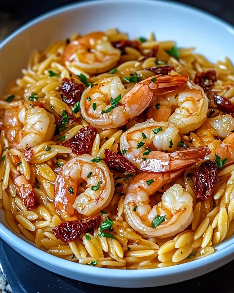 One Pot Marry Me Shrimp and Orzo Pasta