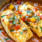 Tilapia in Roasted Pepper Sauce