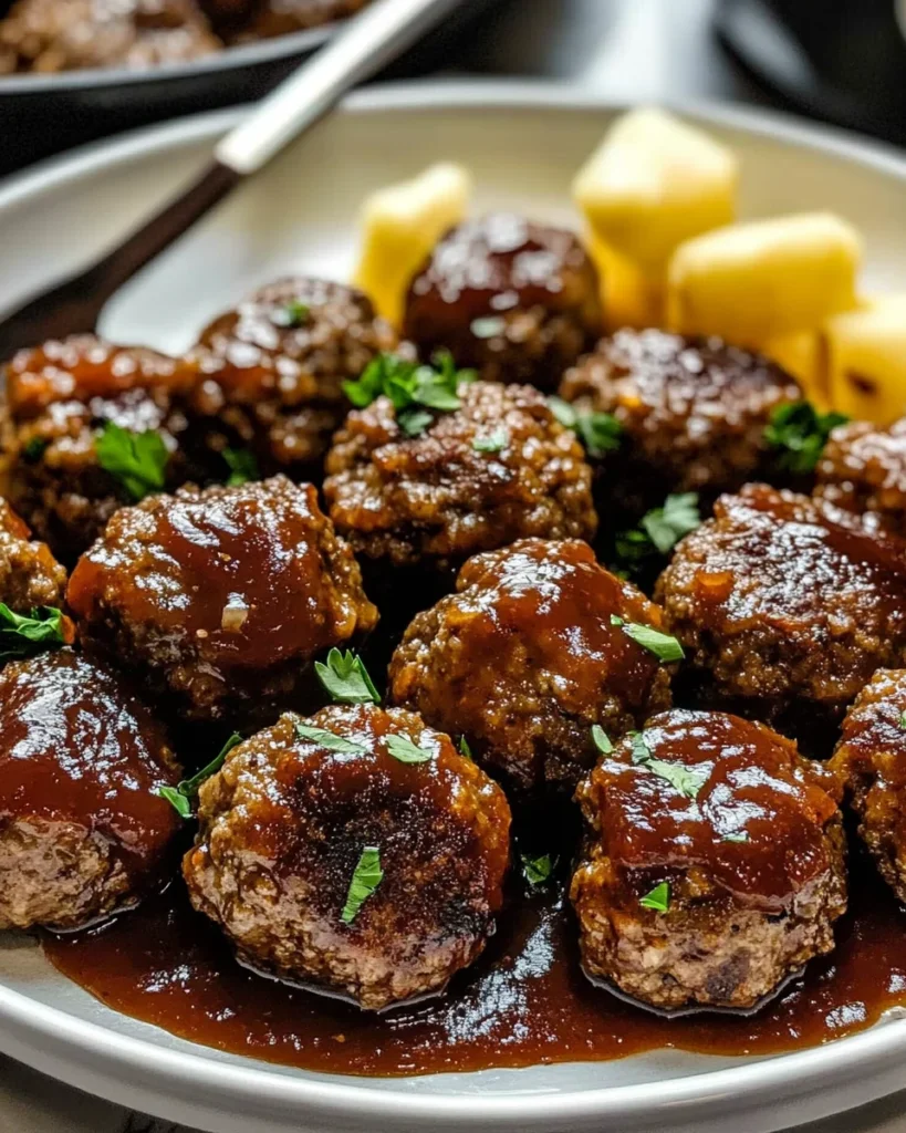 Salisbury Steak Meatballs