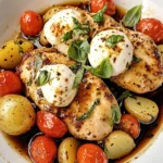 Caprese Chicken and Potatoes