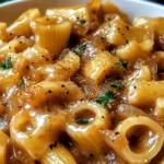 One Pot French Onion Pasta