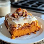 Sweet Potato Cinnamon Roll Cake